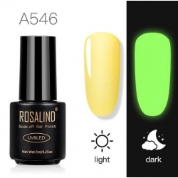 Гел Лак Фосфоресциращ Ефект 7ml A546 Rosalind